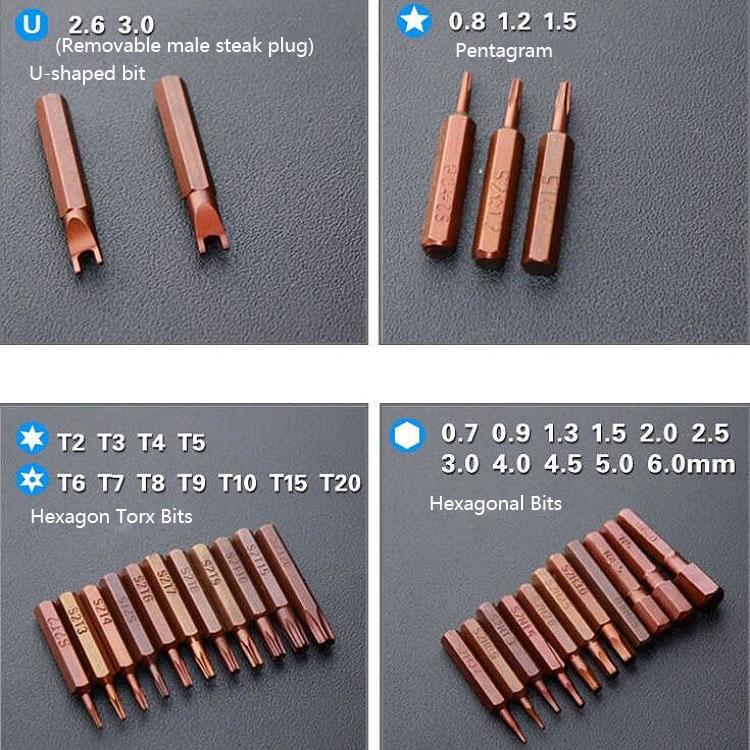 60-Piece Mobile Phone & Notebook Repair Tool Kit With Phillips Screwdriver-1915196961498206210