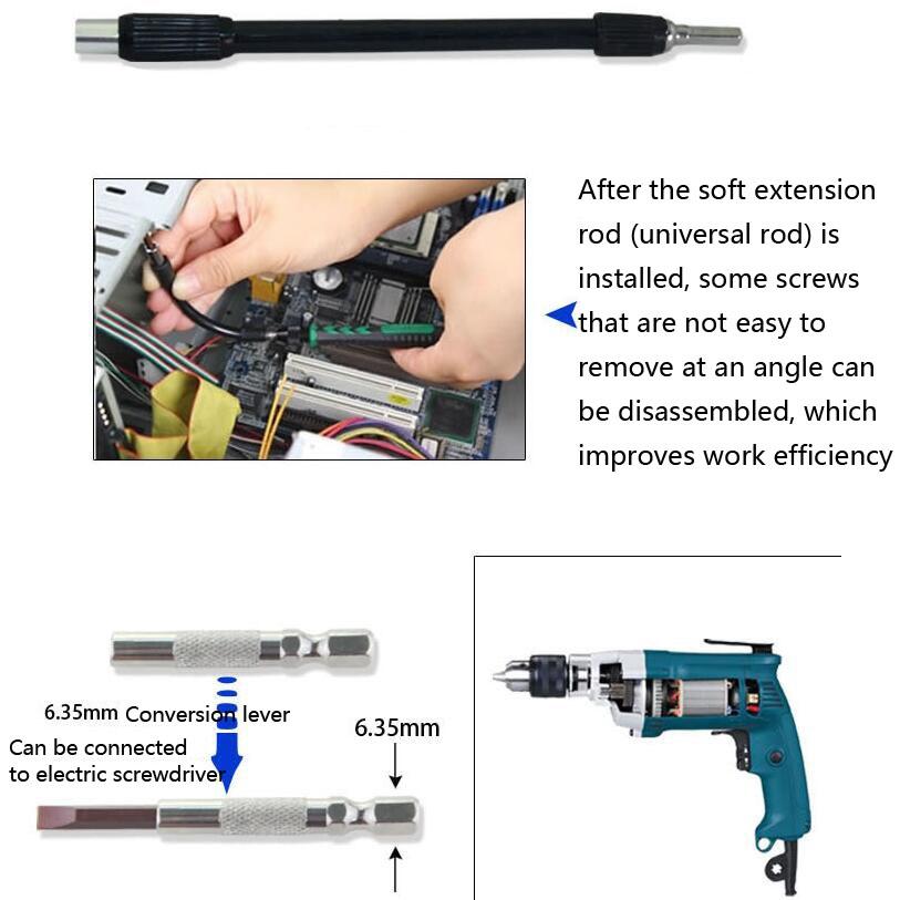 60-Piece Mobile Phone & Notebook Repair Tool Kit With Phillips Screwdriver-1915196961498206214