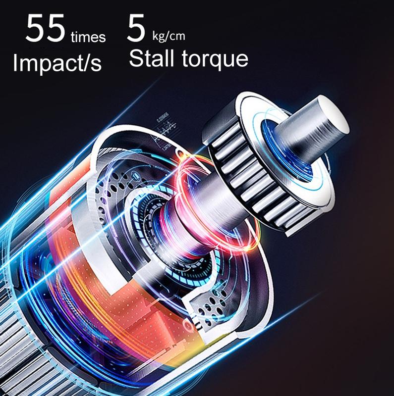 Electric Shock Muscle Massage Gun - Pink Minia-1915197160853475331