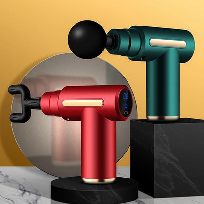 Electric Shock Muscle Massage Gun - Mini Green Pocket-1915197188691070983