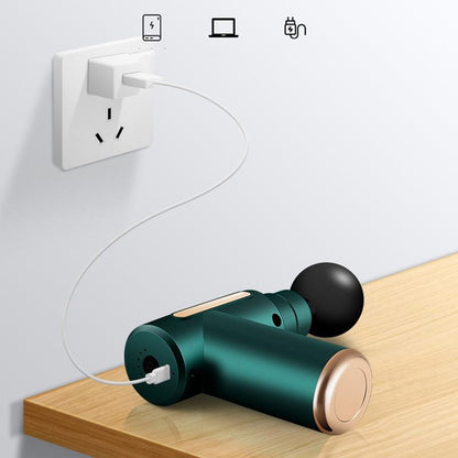 Electric Shock Muscle Massage Gun - Mini Grey Pocket-1915197282828029955