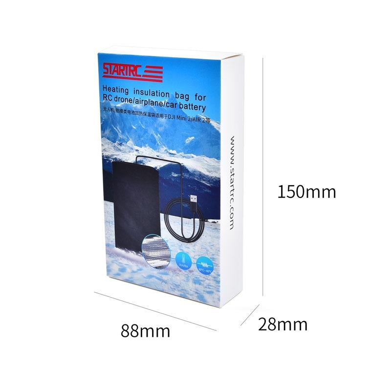 Usb Battery Safety Guard For Dji Mini 2 / Air 2S - Fireproof Insulation Bag-1915198100184633351