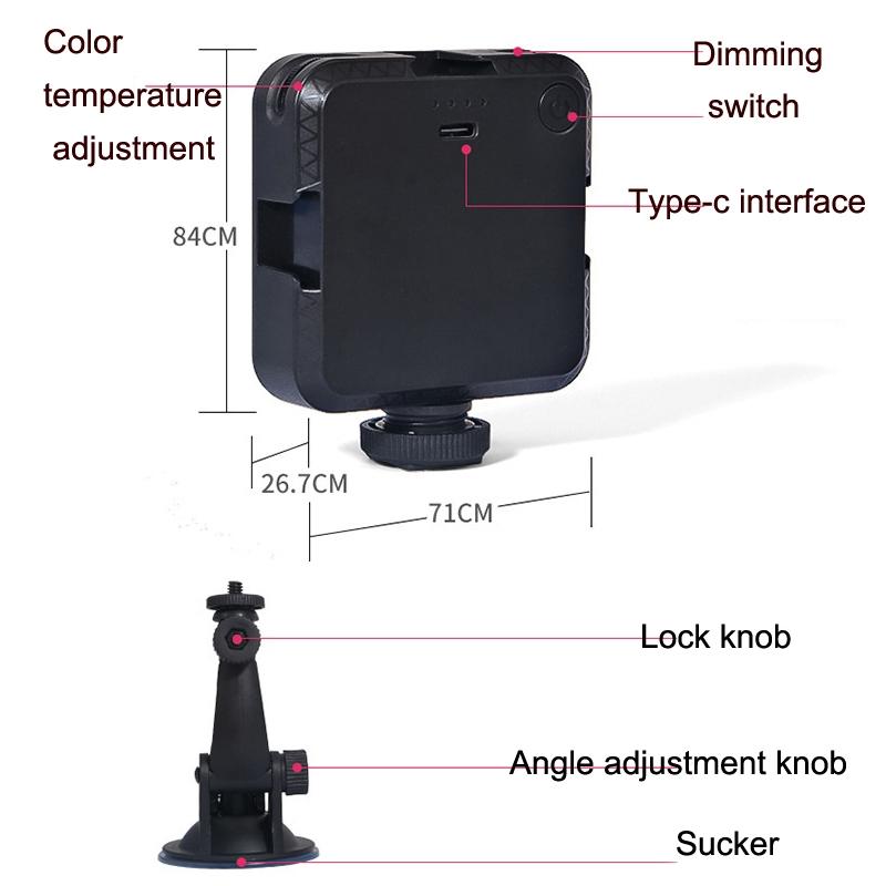 Universal Live Photography Light For Video Conferencing And Mobile Phone Cameras-1964932284566081541
