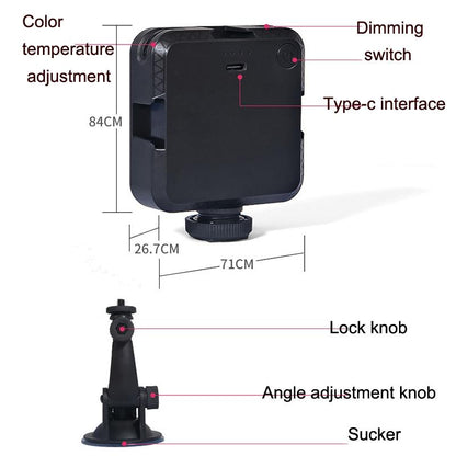 Universal Live Photography Light For Video Conferencing And Mobile Phone Cameras-1964932284566081541