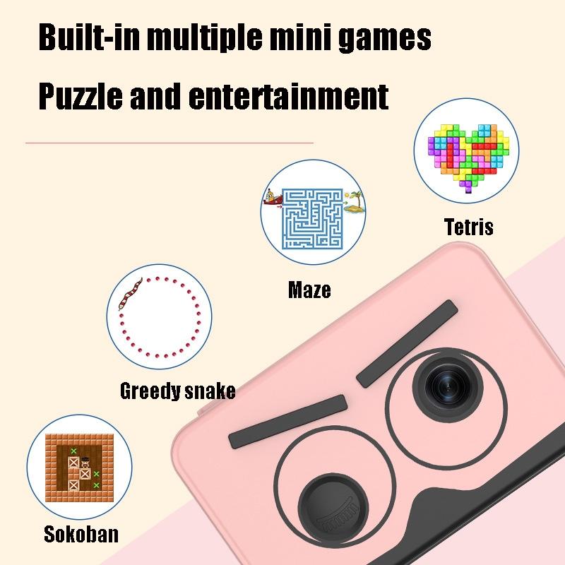 Mini Slr Camera For Kids With Dual-Lens And Auto Focus-1915198307987230727