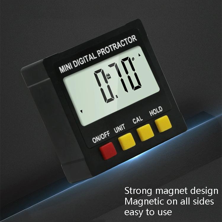 Digital Inclinometer Protractor With Magnetic Angle Ruler-1915198068286951429