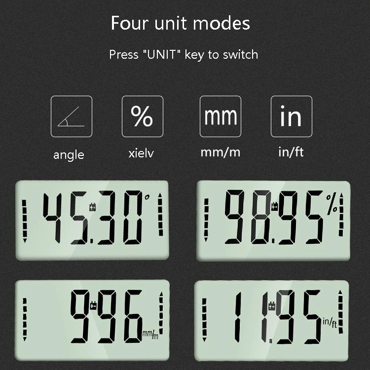 Digital Inclinometer Protractor With Magnetic Angle Ruler-1915198068286951431