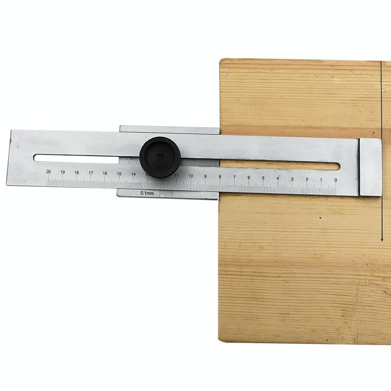 Portable Woodworking Scribing Ruler - 0-200Mm-1915198284851449862