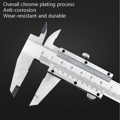 Precision Carbon Steel Vernier Caliper - 0-150Mm - 4-In-1 Measuring Tool-1915198336944705539