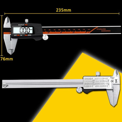 Digital Display Vernier Caliper - 0-150Mm Stainless Steel Body-1915198149614505986