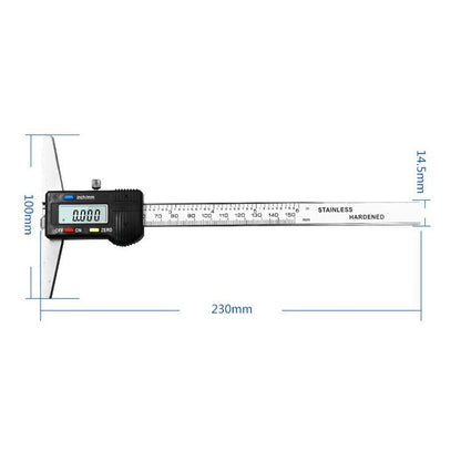 Digital Depth Gauge Caliper - 0-150Mm Measurement-1915197723246727169