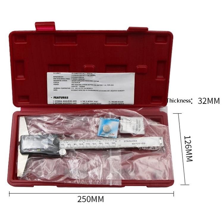 Digital Depth Gauge Caliper - 0-150Mm Measurement-1915197723246727170