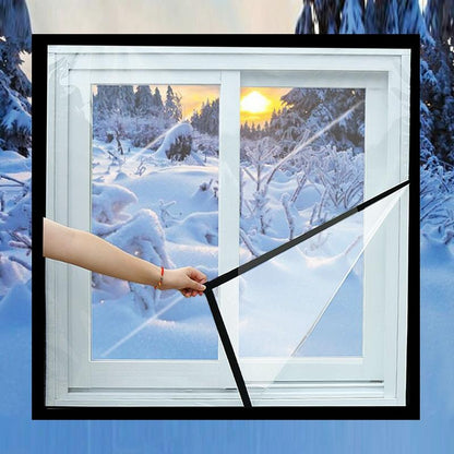 Double-Layer Insulation Film For Indoor Windows - Windproof Soundproof Warm - 1.0X1.0M-1915198334985965574