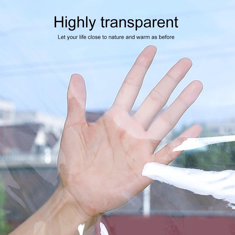 Double-Layer Insulation Film For Indoor Windows - Windproof Soundproof Warm - 1.8X1.8M-1915197052090978307