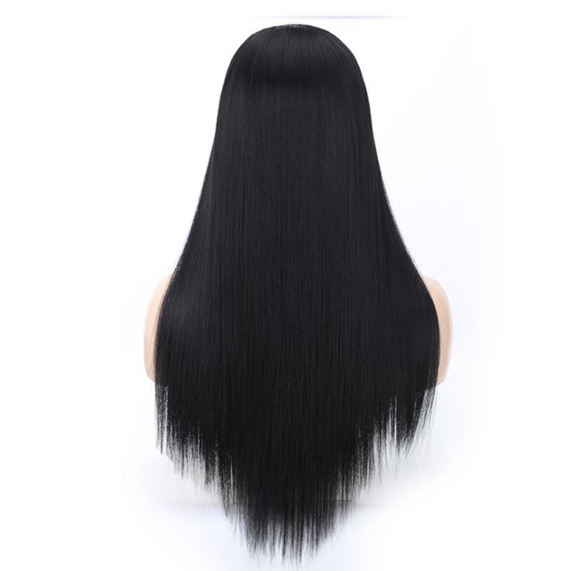 U-Shaped Long Straight Half Wig Headgear - No Code-1915198365415641091