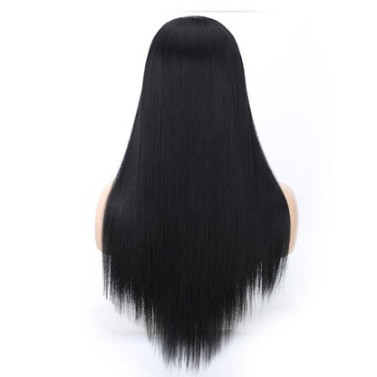 U-Shaped Long Straight Half Wig Headgear - No Code-1915198365415641091
