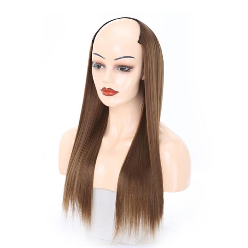 U-Shaped Half Wig - Long Straight - Colour 11.Us 12-1915198011923894273
