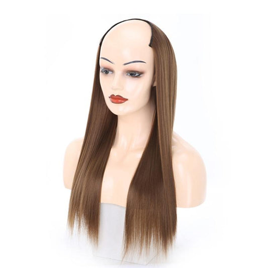 U-Shaped Half Wig - Long Straight - Colour 11.Us 12-1915198011923894273