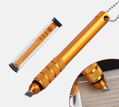 Flat Knife Golf Club Groove Cleaner - For A Clean Face-1915198333668954117