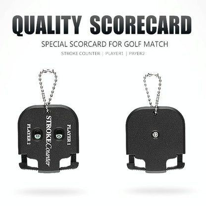 Double Dial Golf Scoring Device - Square Shape-1915197079836299265