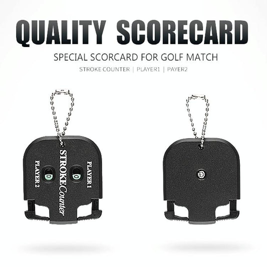 Double Dial Golf Scoring Device - Square Shape-1915197079836299265