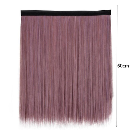 Detachable Hat Wig With Long Straight Hair For Autumn / Winter-1915196536799760387