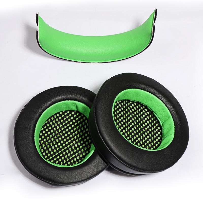 2-Pack Headset Case For Edifier Hecate G4 Gaming Headphones - Black / Green-1915198334830776322