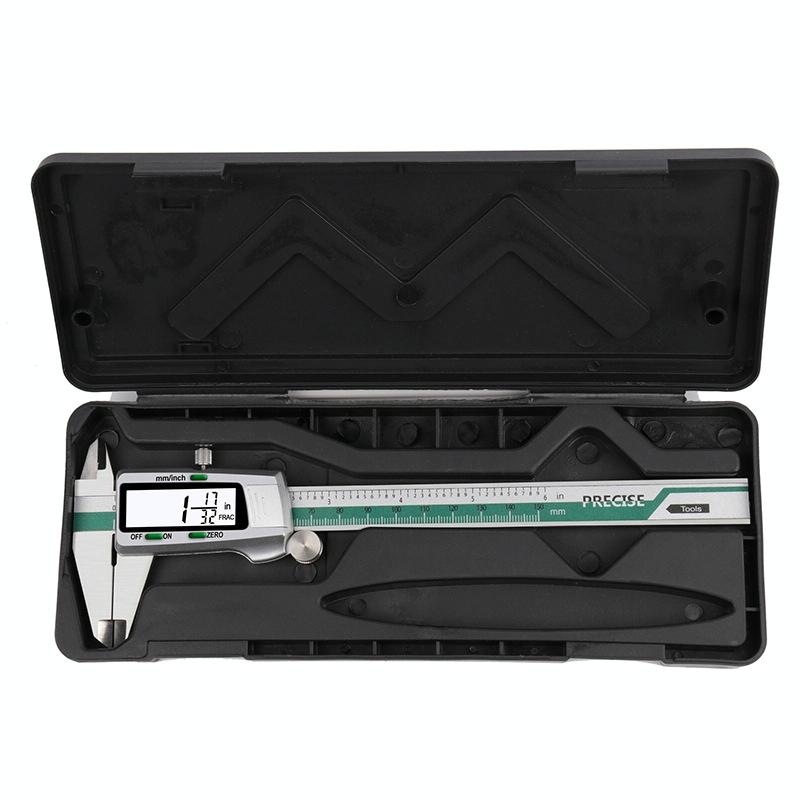 Digital Display Vernier Caliper - 0-150Mm Stainless Steel - Green-1915197423706312706