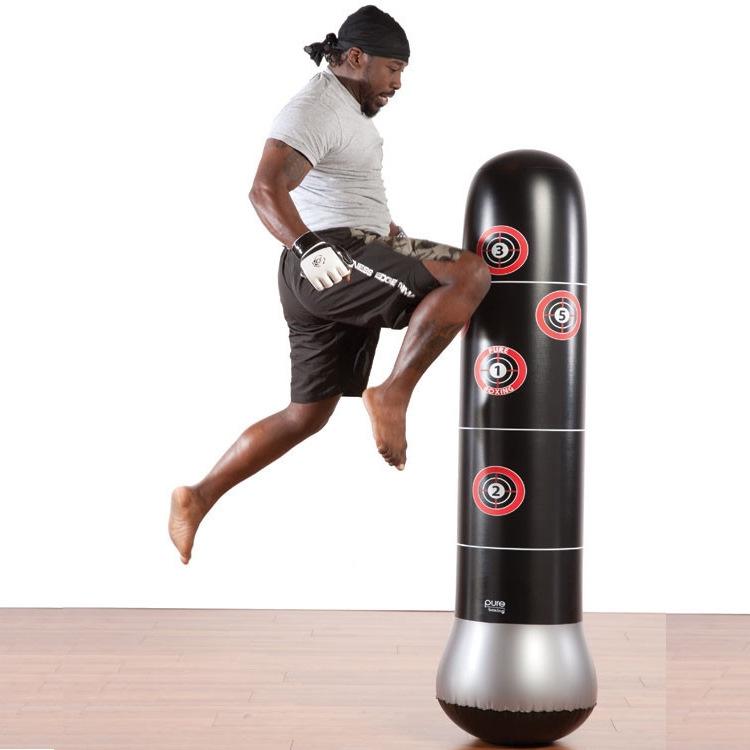 Vertical Inflatable Tumbler Boxing Column For Adults And Children - 1.6M Height-1915197586042654727