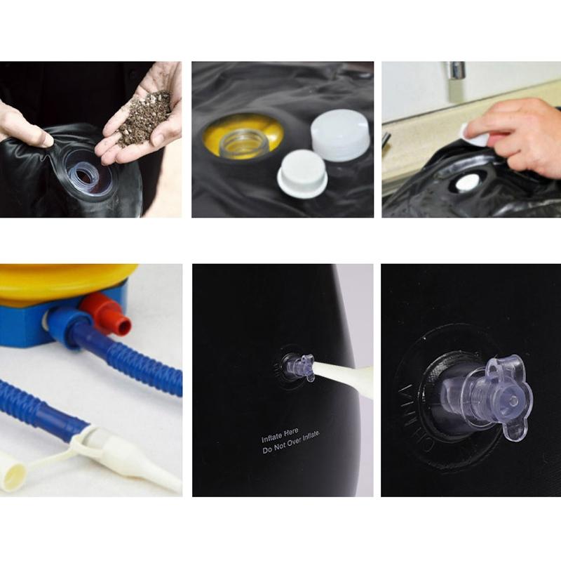 1.5M Vertical Inflatable Punching Bag For Kids - Thickened Tumbler Vent Boxing Column-1915197092981248004