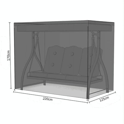 Waterproof Swing Dust Cover For Outdoor Garden Rocking Chair - 220X125X170Cm Size-1964932219910885382