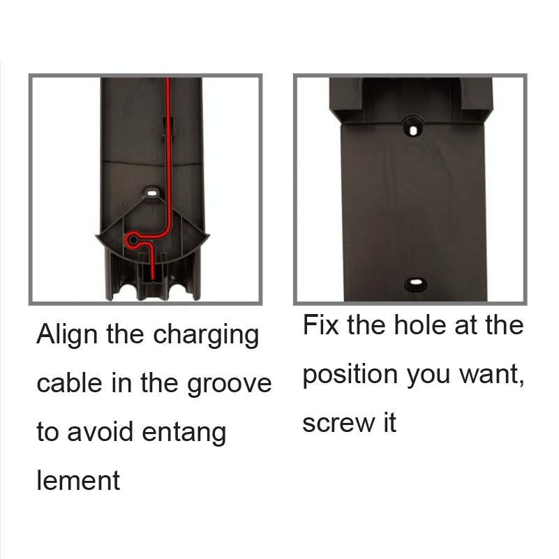 Wall-Mounted Charging Stand For Dyson V7 V8 Vacuum Cleaners-1915197252469657603