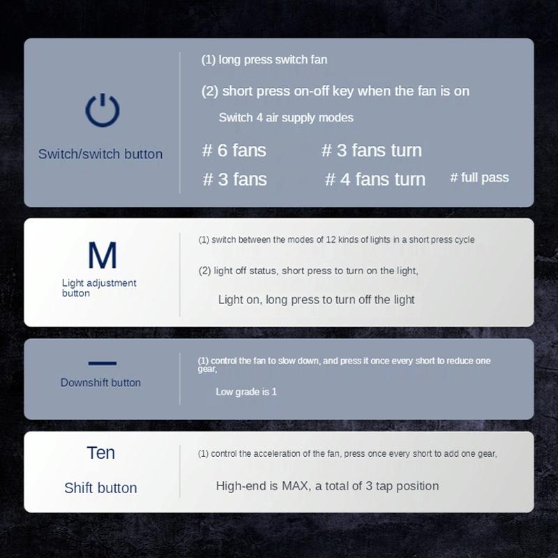 6-Fan Adjustable Rgb Laptop Cooling Base-1915198131620941827