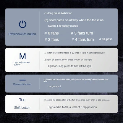 6-Fan Adjustable Rgb Laptop Cooling Base-1915198131620941827