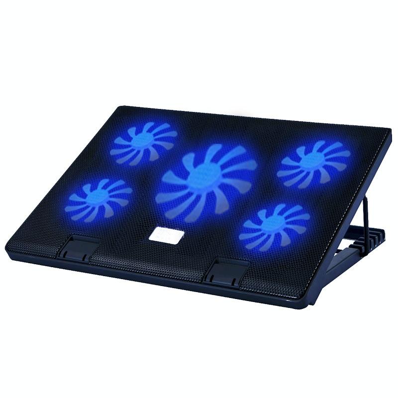 5-Fan Laptop Cooler With Adjustable Speed-1964932192975065094