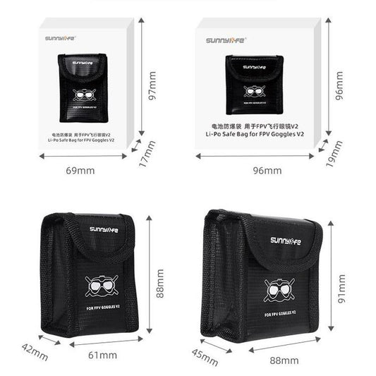 Dji Fpv Battery Explosion-Proof Bag For Glasses-1915198326190510081