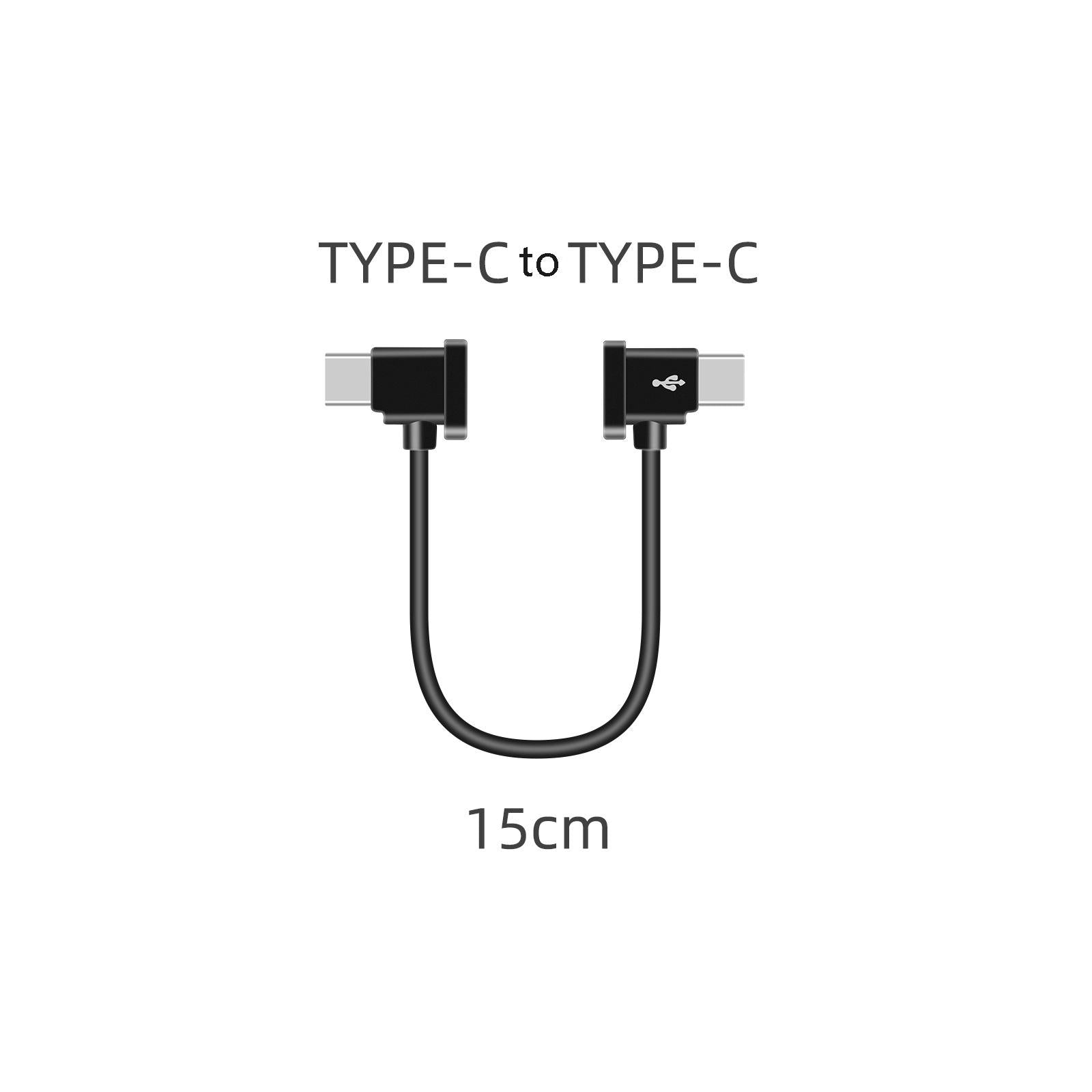 15Cm Type C To Type C Cable For Dji Mavic Air 2S / Fpv Flight Glasses V2 / Mavic Mini 2 / Pocket 2 Mobile Devices-1915197982567960577