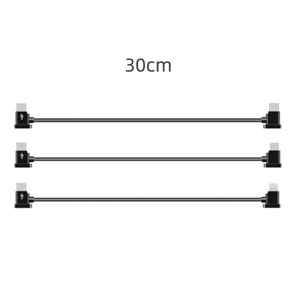 30Cm Type C To Type C Cable For Dji Mavic Air 2S / Fpv Flight Glasses V2 / Mini 2 / Pocket 2-1915197446229725186
