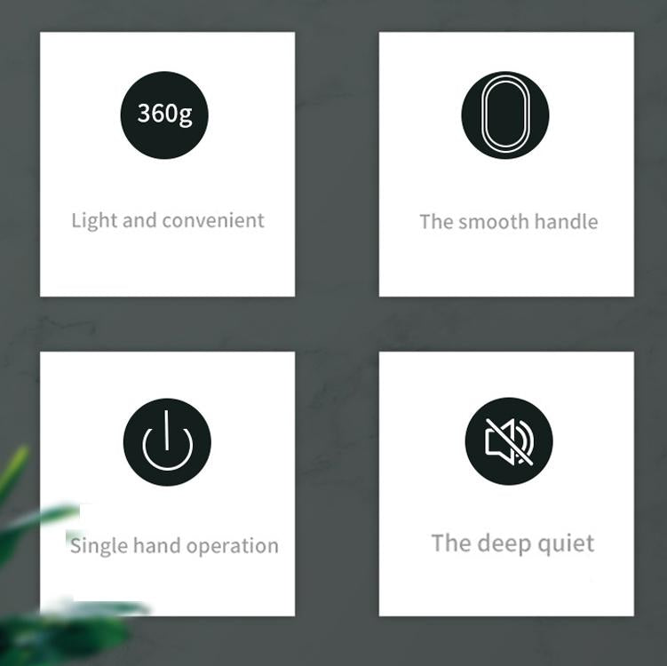 12-Speed Rechargeable Mini Massage Gun With Lcd Touch Screen-1915197062287331330