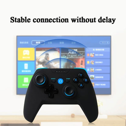 Wireless Game Controller For Android / Ios / Pc / Ps3 With Bluetooth & 2.4Ghz Includes Handle Bracket And Receiver - Blue-1915197459227873283