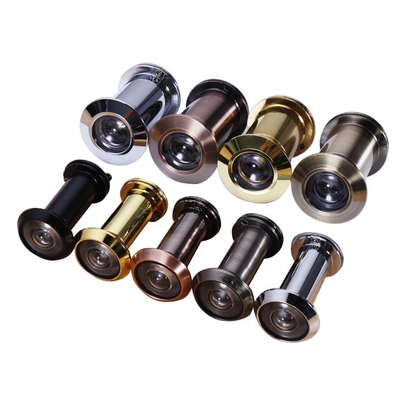 2-Pack Wide-Angle Security Door Viewer - 200 Degree Hd Glass Lens Anti-Tiny Green Bronze-1915197034730754050