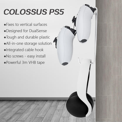 Wall Mounted Hanger For Ps5 / Ps4 - Gamepad & Headphone Combo-1915197604250128387