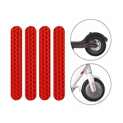 Reflective Stickers For Ninebot Max G30 Scooter - Red-1964932275661574150