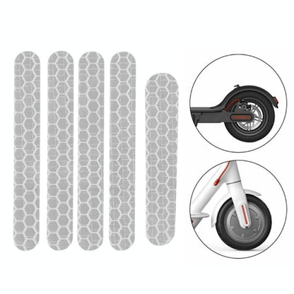 Reflective Stickers For Ninebot Es1 Scooter - White-1964932244955074566
