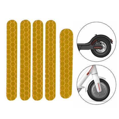 Reflective Stickers For Ninebot Es1 Scooter - Yellow-1964932319609491462