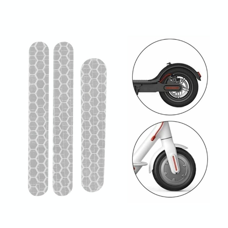 Reflective Sticker For Ninebot Es2 Scooter - White-1964932283148406790