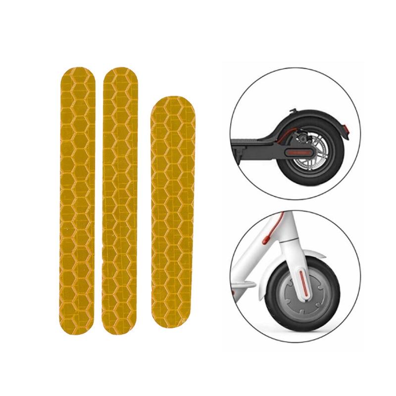 Reflective Stickers For Ninebot Es2 Scooter - Yellow-1964932278425620480