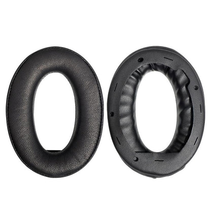 2-Pack Sony Wh-1000Xm2 / Xm3 / Xm4 Headset Covers - Black Lambskin-1915198367282106368