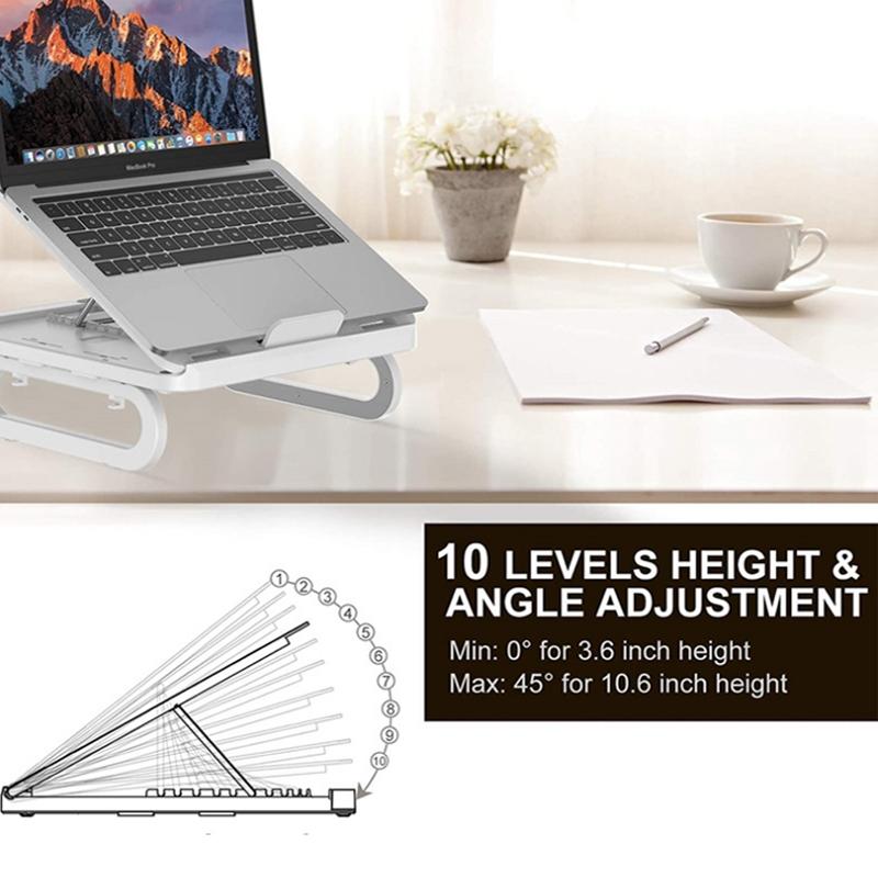 Adjustable Foldable Laptop Stand For Cooling And Ergonomic Lifting-1964932331345154051