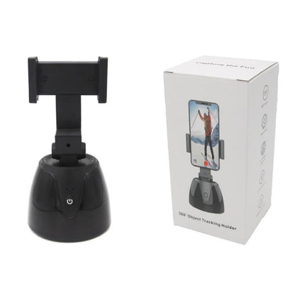 Smart 360-Degree Follow-Up Tripod Head For Live Video Recording With Battery-1915198267956793348